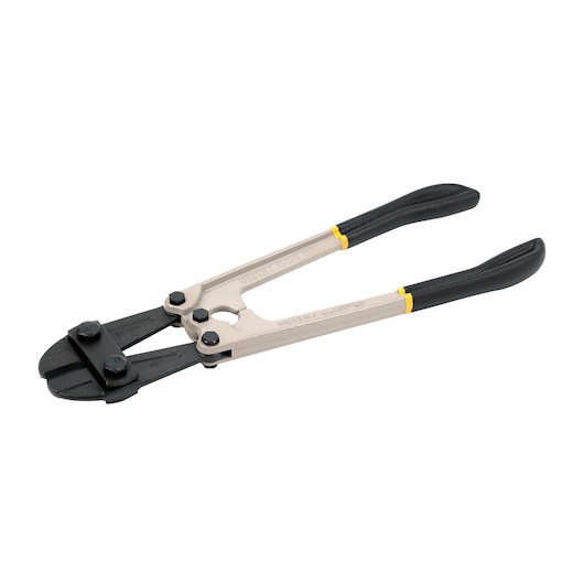 BOLT CUTTER ON WHITE BACKGROUND SIDE VIEW