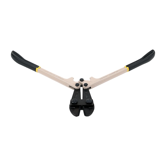 BOLT CUTTER ON WHITE BACKGROUND HORIZONTAL VIEW