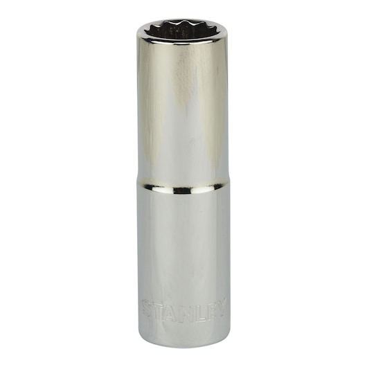 Soquete Estriado Longo Em Milímetros Encaixe 1/2” - 16mm