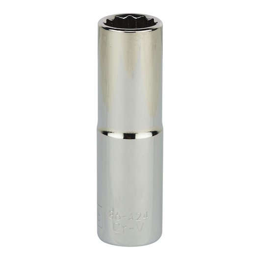 Soquete Estriado Longo Em Milímetros Encaixe 1/2” - 16mm