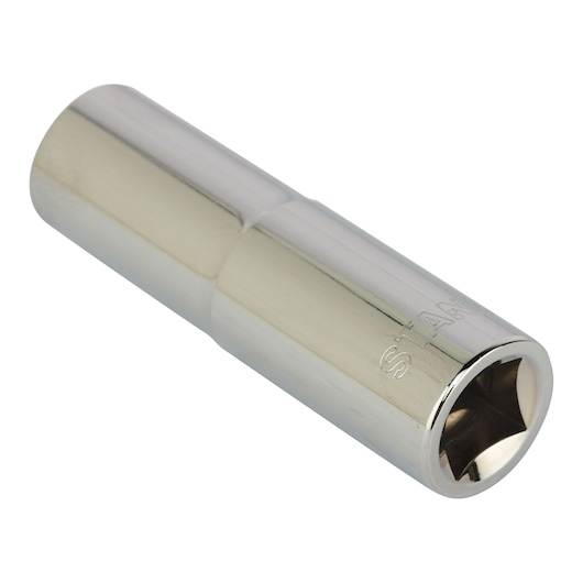 Soquete Estriado Longo Em Milímetros Encaixe 1/2” - 16mm