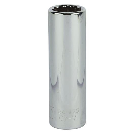 Soquete Estriado Longo Em Milímetros Encaixe 1/2” - 17mm