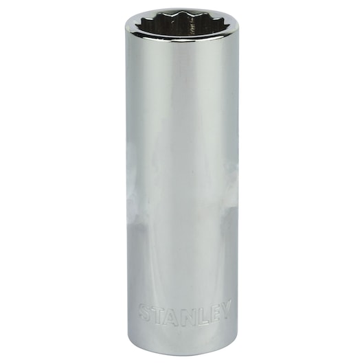 Soquete Estriado Longo Em Milímetros Encaixe 1/2” - 19mm