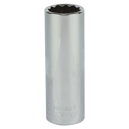 Soquete Estriado Longo Em Milímetros Encaixe 1/2” - 19mm