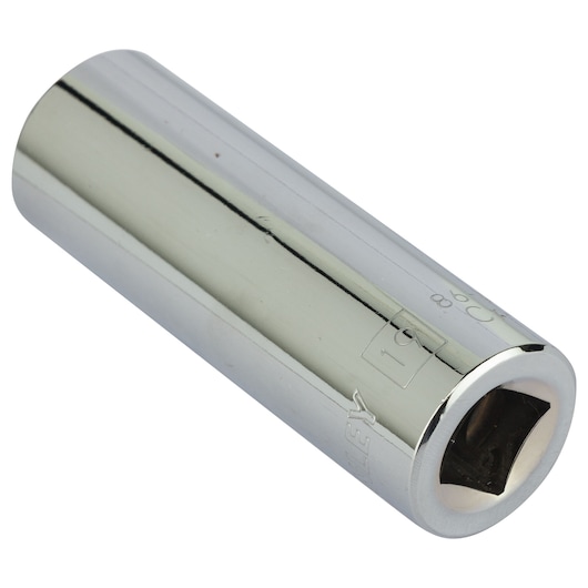 Soquete Estriado Longo Em Milímetros Encaixe 1/2” - 19mm