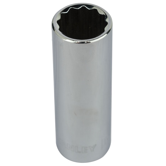 Soquete Estriado Longo Em Milímetros Encaixe 1/2” - 19mm