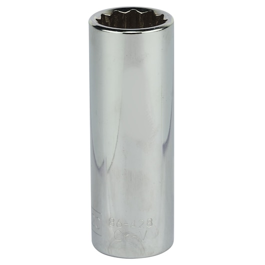 Soquete Estriado Longo Em Milímetros Encaixe 1/2” - 20mm