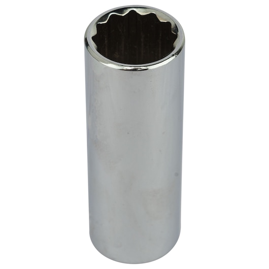 Soquete Estriado Longo Em Milímetros Encaixe 1/2” - 20mm