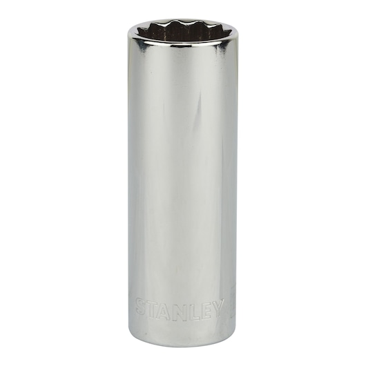 Soquete Estriado Longo Em Milímetros Encaixe 1/2” - 21mm