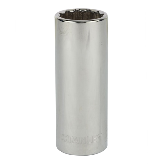 Soquete Estriado Longo Em Milímetros Encaixe 1/2” - 22mm