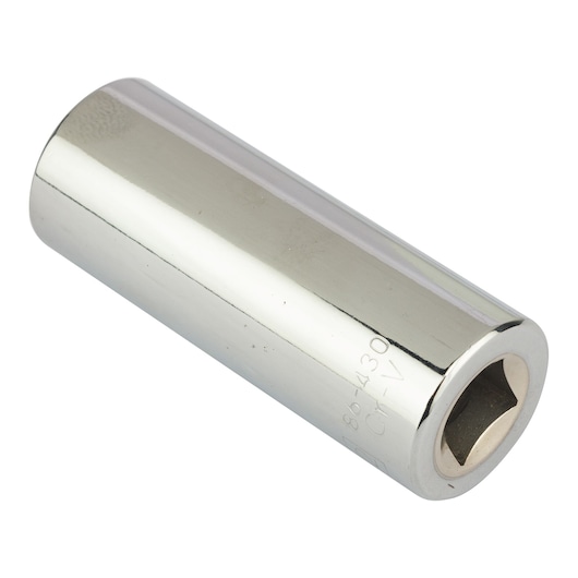 Soquete Estriado Longo Em Milímetros Encaixe 1/2” - 22mm