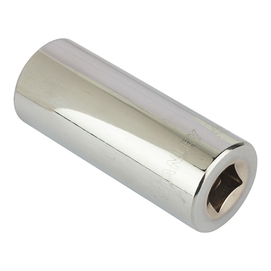 Soquete Estriado Longo Em Milímetros Encaixe 1/2” - 24mm