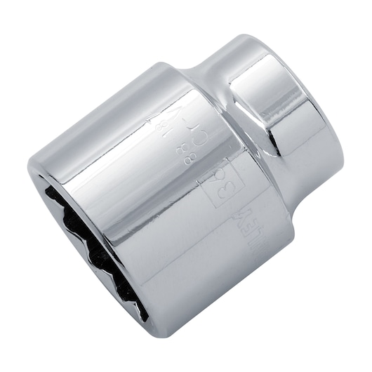 INDIVIDUAL SOCKET ON WHITE BACKGROUND SIDE VIEW