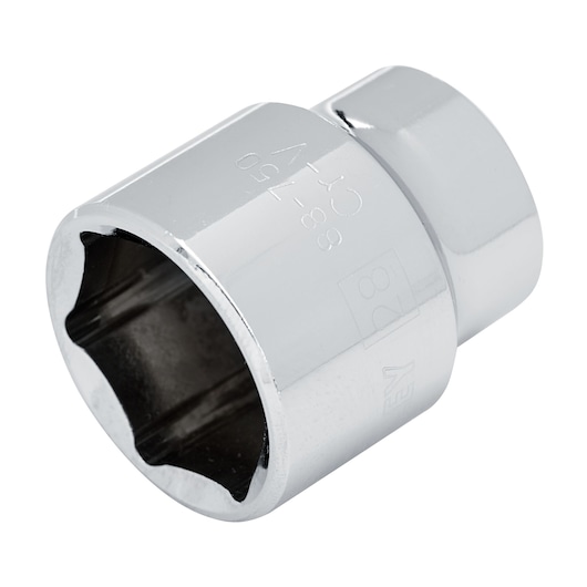 INDIVIDUAL SOCKET ON WHITE BACKGROUND SIDE VIEW
