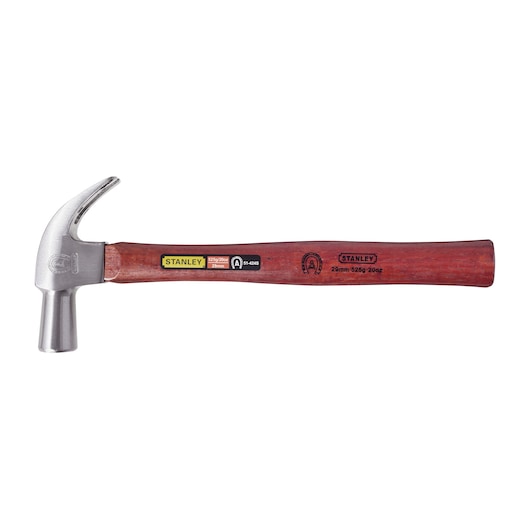 MANUAL HAMMER ON WHITE BACKGROUND VERSUS VIEW