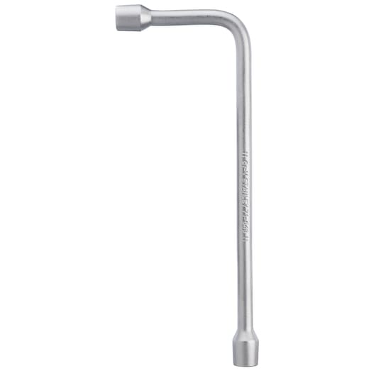 VERTICAL FRONT VIEW WRENCH ON WHITE BACKGROUND