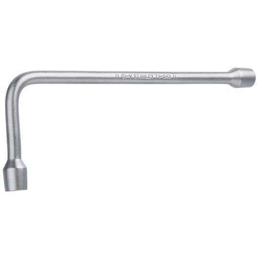 SIDE VIEW WRENCH ON WHITE BACKGROUND