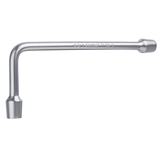 SIDE VIEW WRENCH ON WHITE BACKGROUND