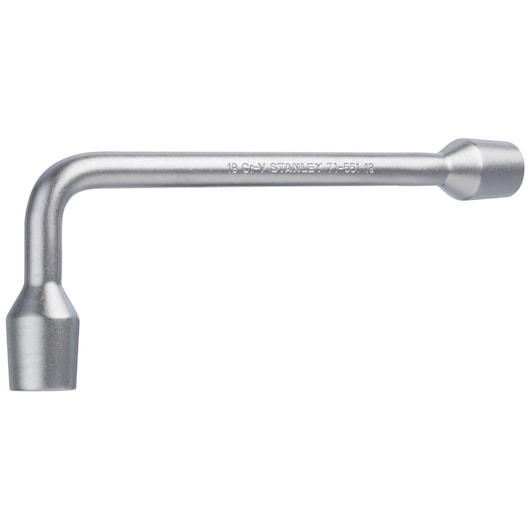 SIDE VIEW WRENCH ON WHITE BACKGROUND