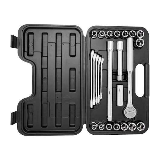 SOCKETS SET ON WHITE BACKGROUND FRONT VIEW