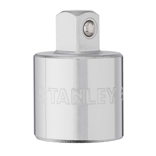 DRIVE ADAPTER 3/4" 1/2" STANLEY  white background FRONT
