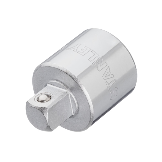 DRIVE ADAPTER 3/4" 1/2" STANLEY  white background ANGLE