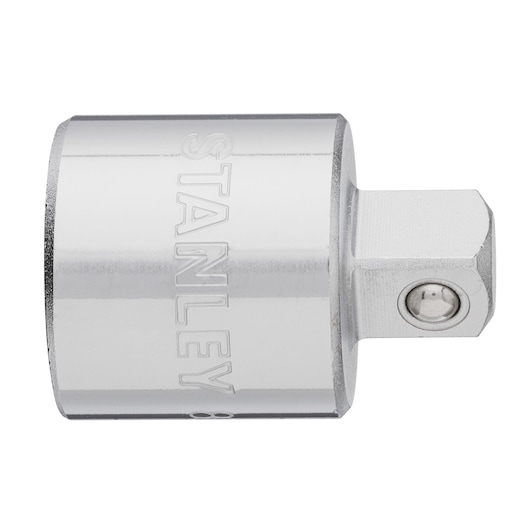 DRIVE ADAPTER 3/4" 1/2" STANLEY  white background SIDE