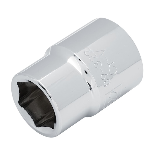 INDIVIDUAL SOCKET ON WHITE BACKGROUND SIDE VIEW