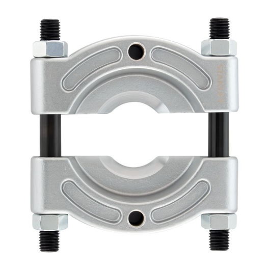 STANLEY 94-834 bearing separator tool, silver finish, front angle on white background.