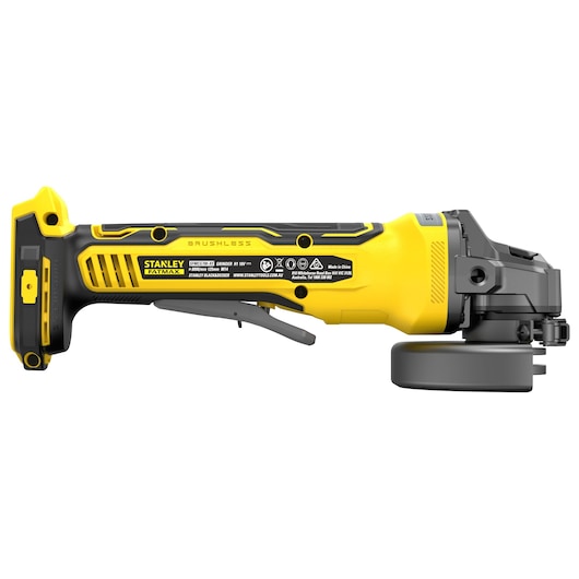 Esmerilhadeira Angular 4-1/2 Polegadas 115mm 20V Max* Brushless Bivolt 2 Baterias 2Ah E Carregador 1.25A