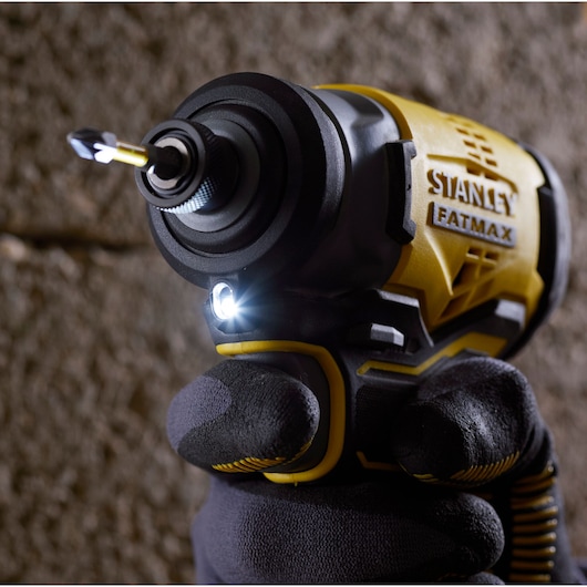 PARAFUSADEIRA DE IMPACTO 1/4" (6,35mm) 20V MAX* ÍON DE LÍTIO BRUSHLESS SEM BATERIA E CARREGADOR