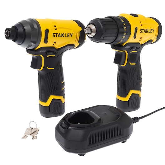 STANLEY TOWER UP 12V COMBO WHITE BACKGROUND