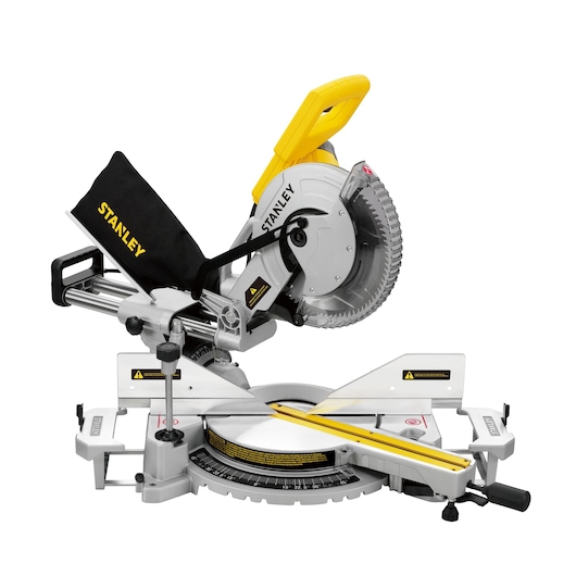 STANLEY MITER SAW WITH WHITE BACKGROUND