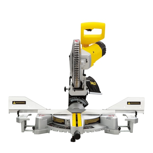 STANLEY MITER SAW WITH WHITE BACKGROUND