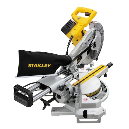 STANLEY MITER SAW WITH WHITE BACKGROUND