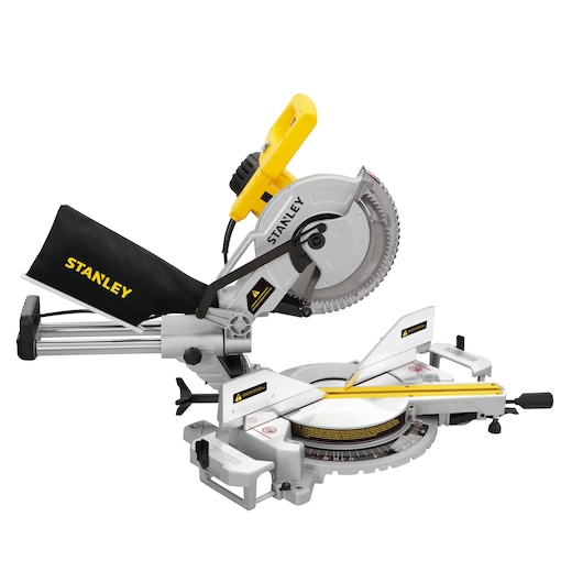STANLEY MITER SAW WITH WHITE BACKGROUND