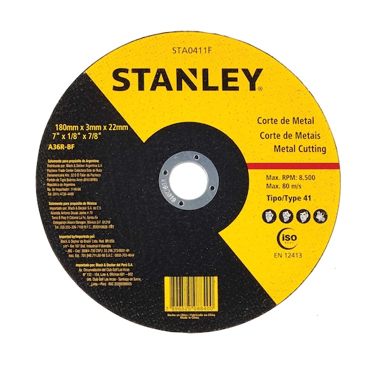 Disco De Corte - Metal 7" X 3,0mm X 7/8"