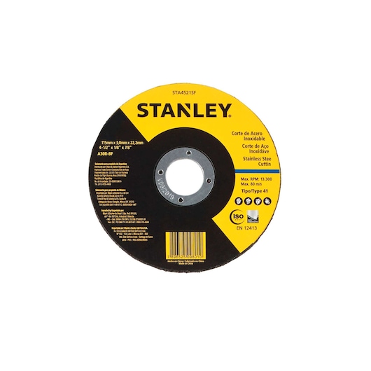 Disco De Corte - Inox 4 1/2" X 3,0mm X 7/8"