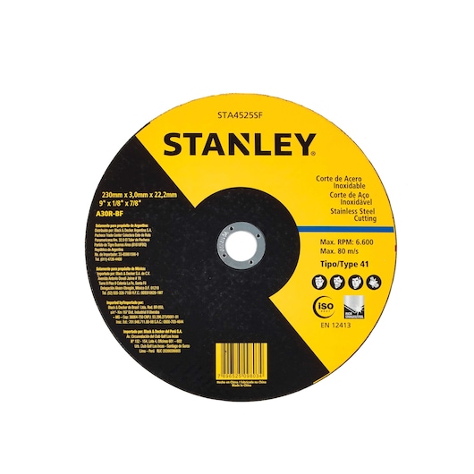 Disco De Corte - Inox 9" X 3,0mm X 7/8"