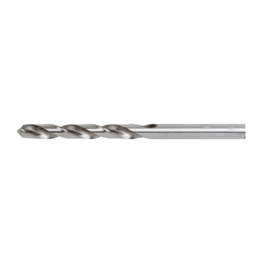 DRILL BIT ON WHITE BACKGROUND HORIZONTAL VIEW