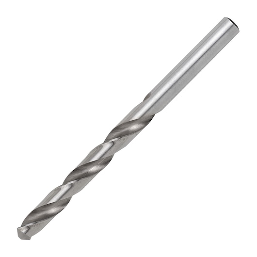 DRILL BIT ON WHITE BACKGROUND SIDE VIEW