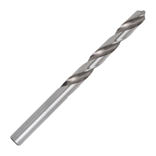 DRILL BIT ON WHITE BACKGROUND SIDE VIEW
