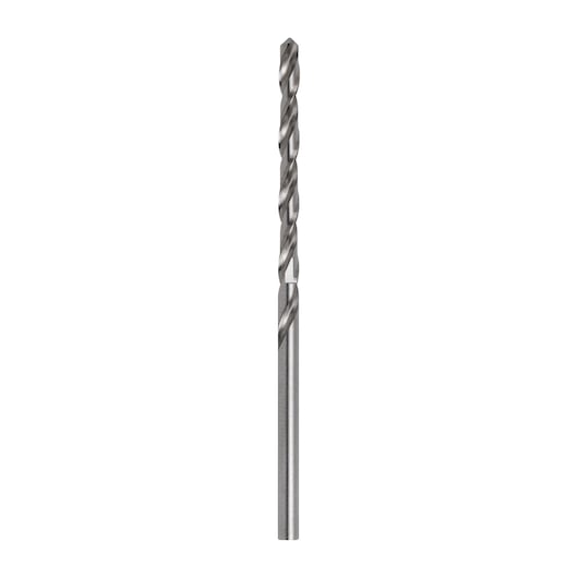 DRILL BIT ON WHITE BACKGROUND FRONT VIEW