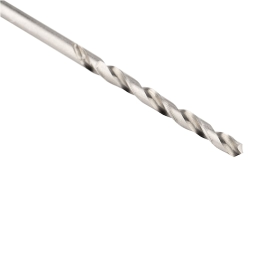 STANLEY STA50964C metal drill bit side angle on white background.