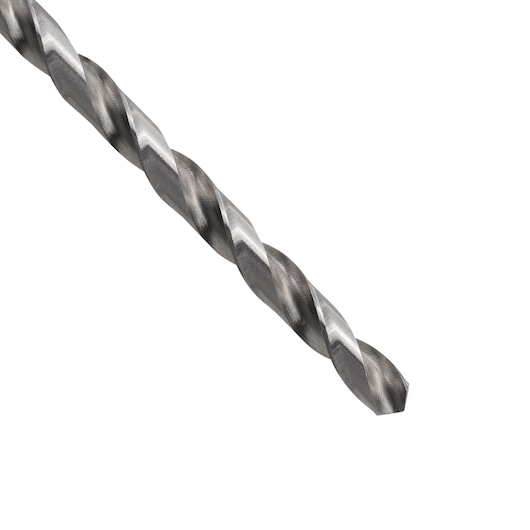 STANLEY STA51164B drill bit with spiral flutes, close-up angle on white background.