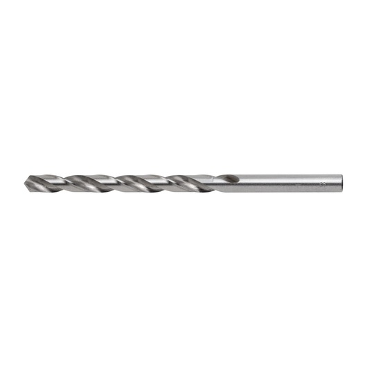 DRILL BIT ON WHITE BACKGROUND HORIZONTAL VIEW