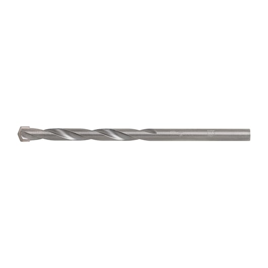 DRILL BIT ON WHITE BACKGROUND HORIZONTAL VIEW