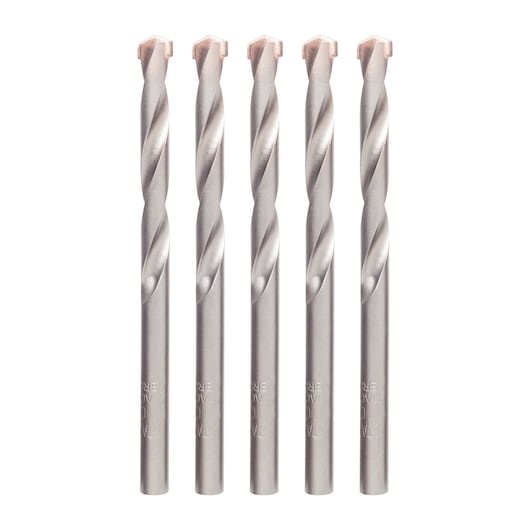 DRILL BIT ON WHITE BACKGROUND FRONT VIEW