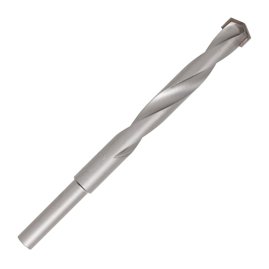 DRILL BIT ON WHITE BACKGROUND SIDE VIEW