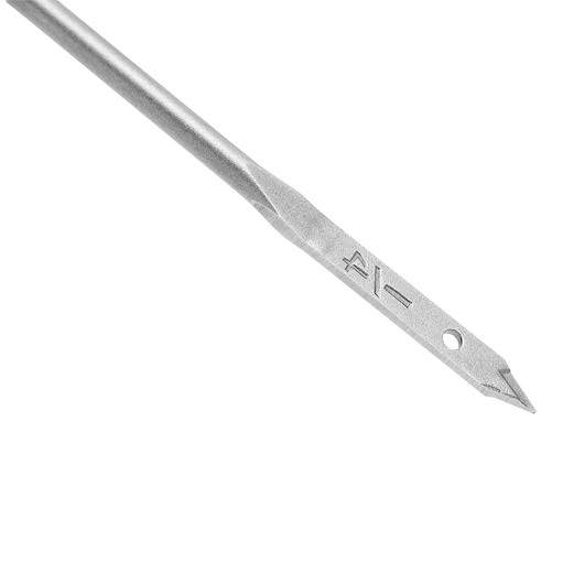 STANLEY STA57014B steel masonry chisel, close-up angle on white background.